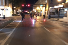The ride back
