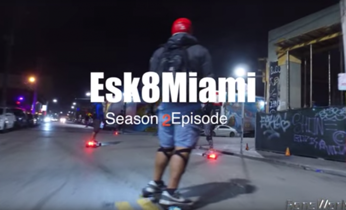 ESk8Miami Group Ride - Season 2- Episode 2