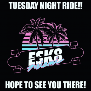 Tuesday night ride invite image